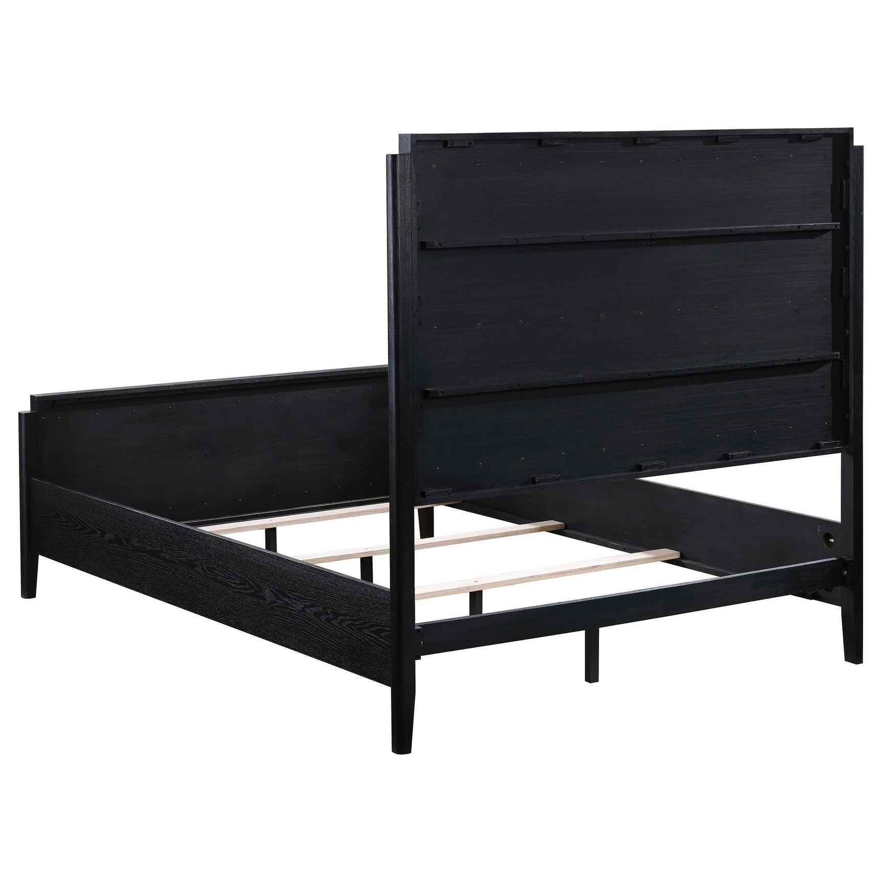 Brookmead 60-inch Upholstered Queen Bed Black 224710Q