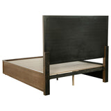 Terrace 2-drawer King Storage Bed Ash Brown