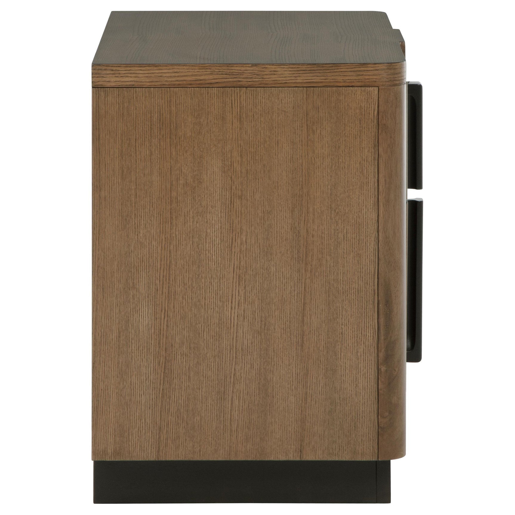 Terrace 2-drawer Nightstand Bedide Table Ash Brown