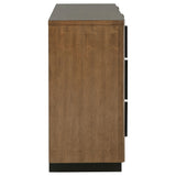 Terrace 6-drawer Dresser Cabinet Ash Brown