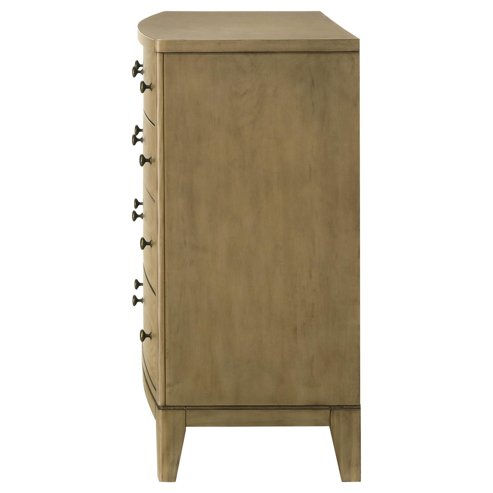 Granada 8 Drawer Dresser Cabinet Natural Pine