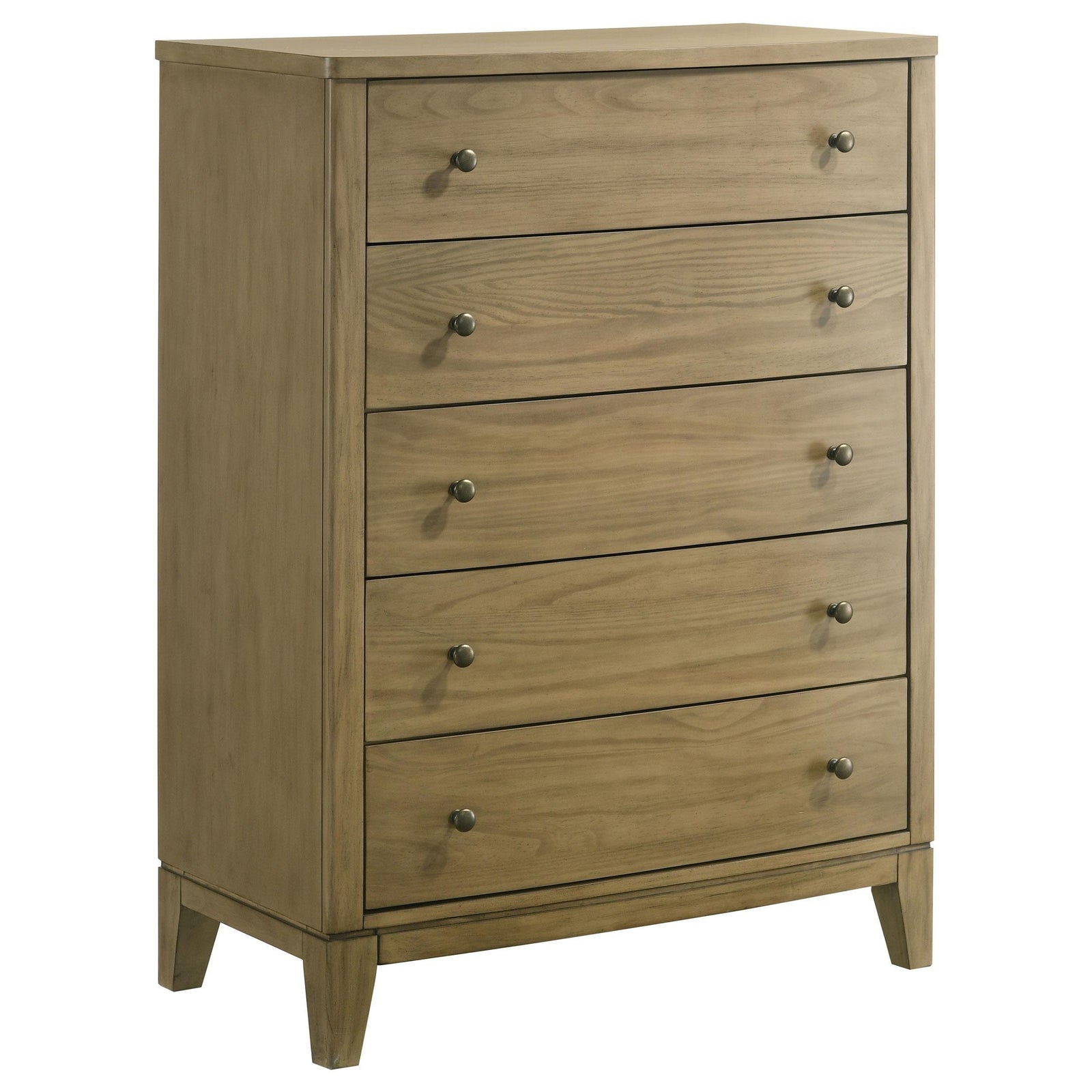 Granada 5 Drawer Bedroom Chest Of Drawers Natural Pine