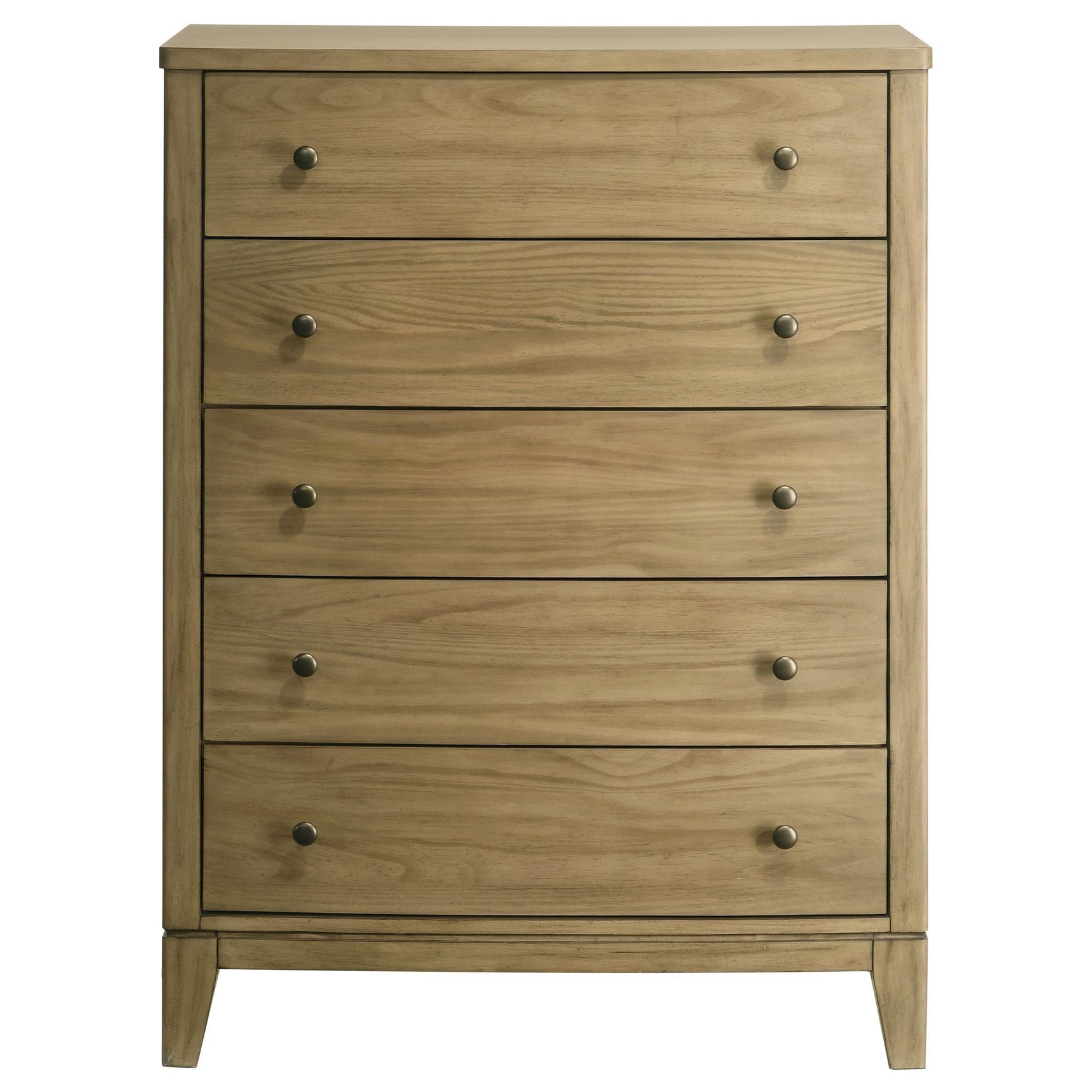 Granada 5 Drawer Bedroom Chest Of Drawers Natural Pine