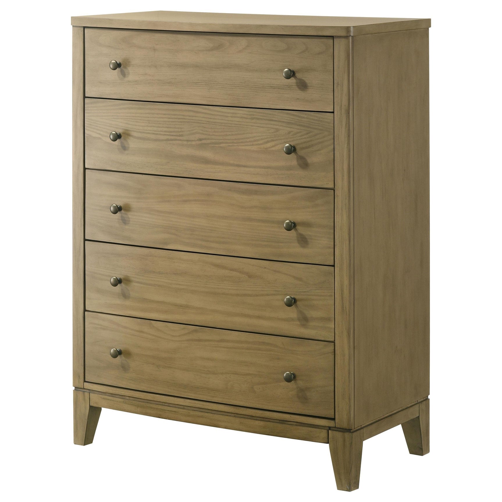 Granada 5 Drawer Bedroom Chest Of Drawers Natural Pine