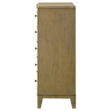 Granada 5 Drawer Bedroom Chest Of Drawers Natural Pine