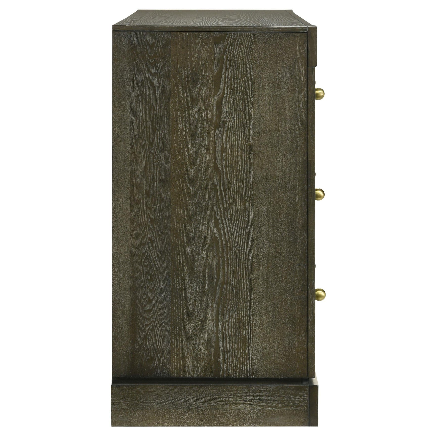 Gran Park 6 Drawer Dresser Cabinet Dark Cocoa