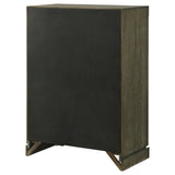 Gran Park 5 Drawer Bedroom Chest Of Drawers Dark Cocoa