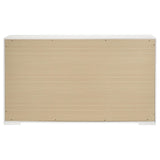 Ives 6 Drawer Dresser Cabinet White High Gloss