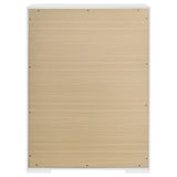 Ives 5 Drawer Bedroom Chest Of Drawers White High Gloss