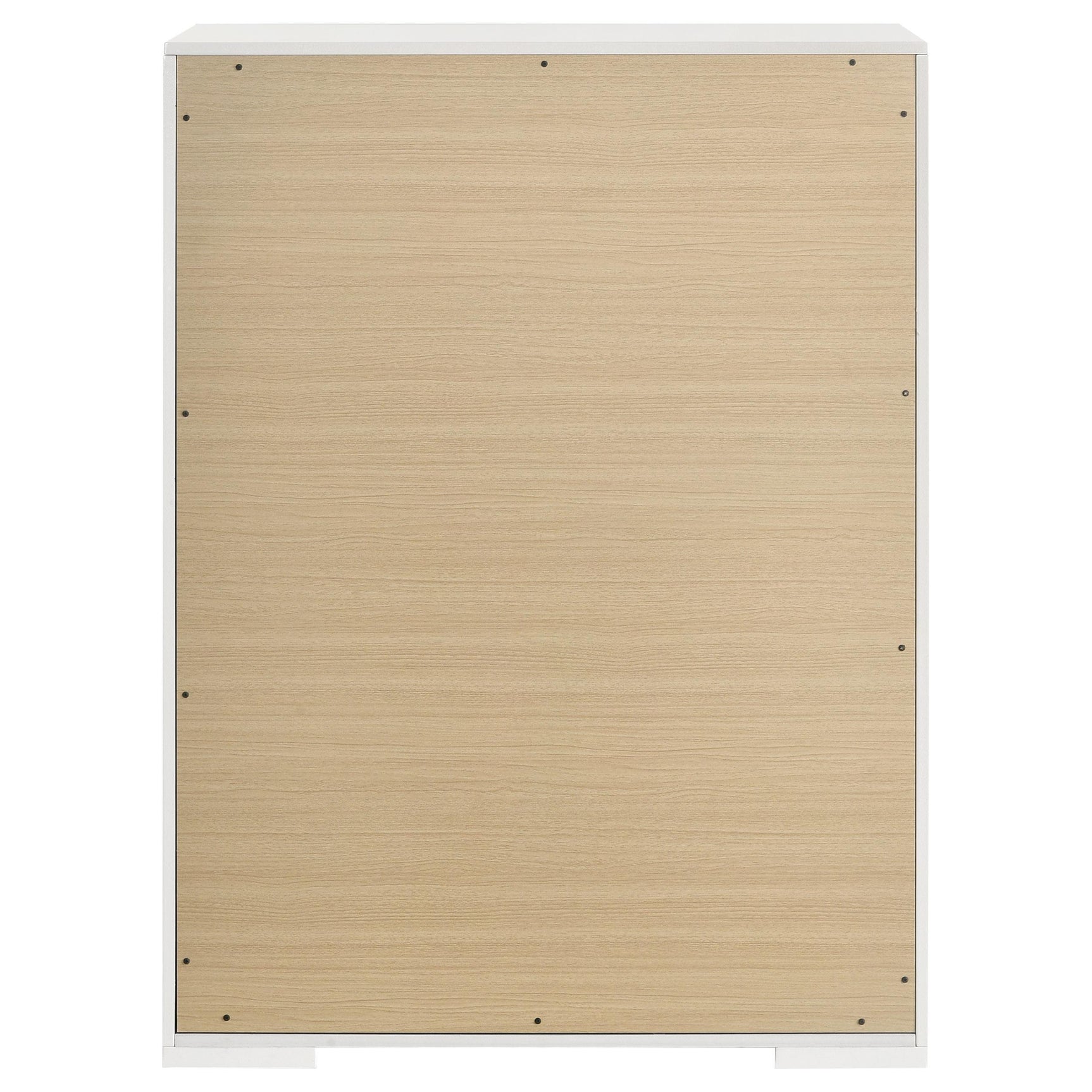 Ives 5 Drawer Bedroom Chest Of Drawers White High Gloss