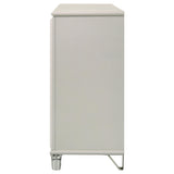 Olivia 6 Drawer Dresser Cabinet Pearl White