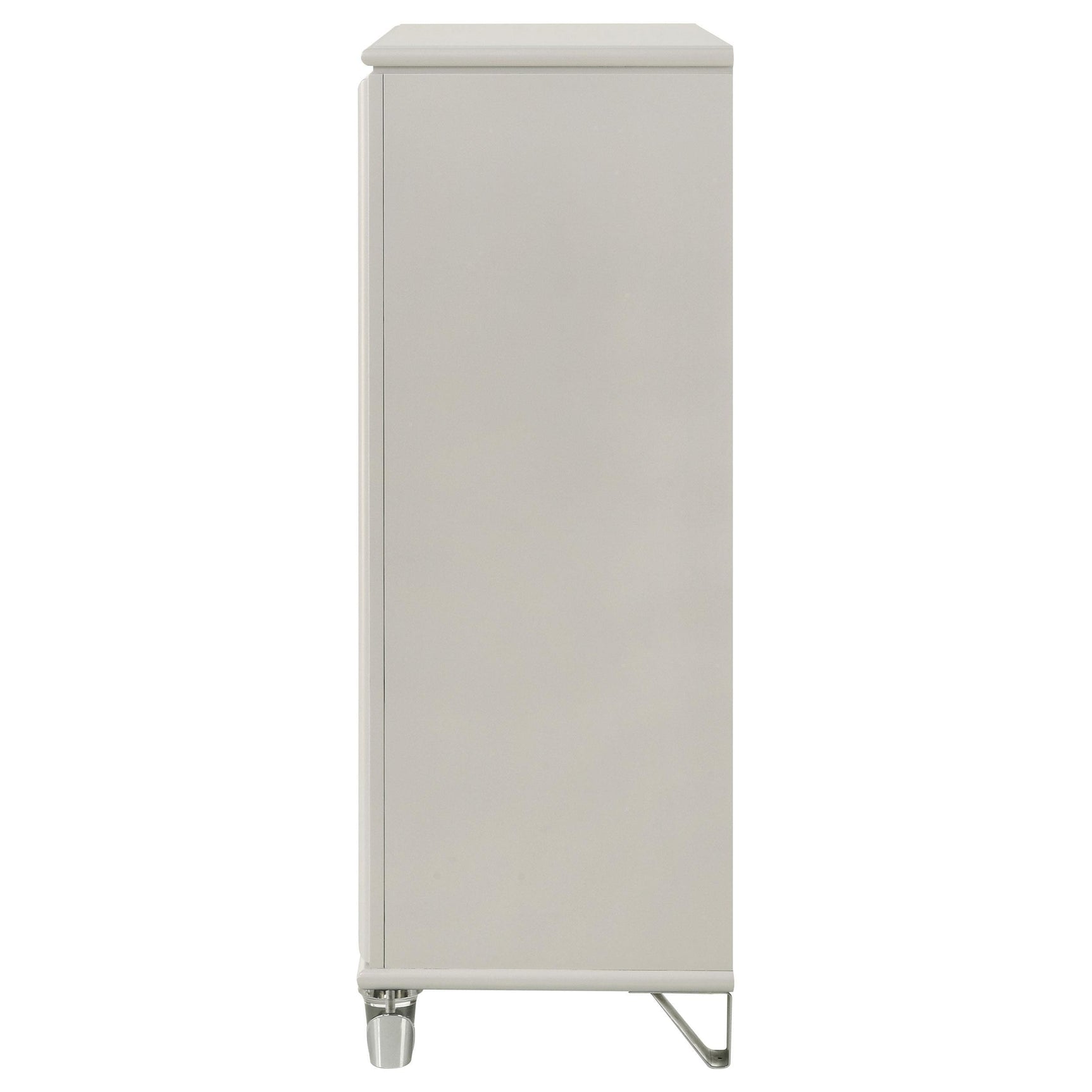Olivia 5 Drawer Bedroom Chest Of Drawers Pearl White