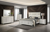 Olivia 5 Drawer Bedroom Chest Of Drawers Pearl White