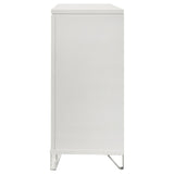 Marmore 9 Drawer Dresser Cabinet White