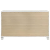Marmore 9 Drawer Dresser Cabinet White