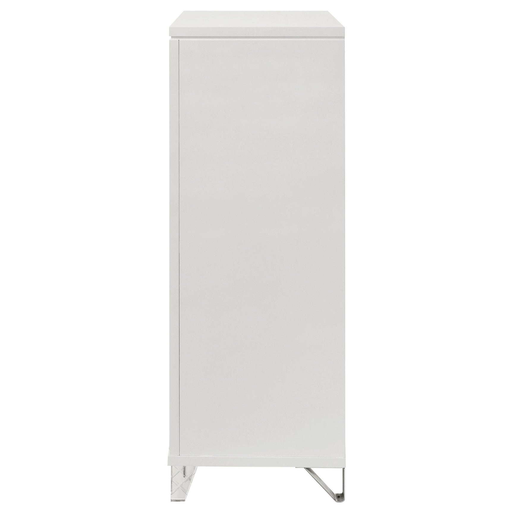 Marmore 5 Drawer Bedroom Chest Of Drawers White