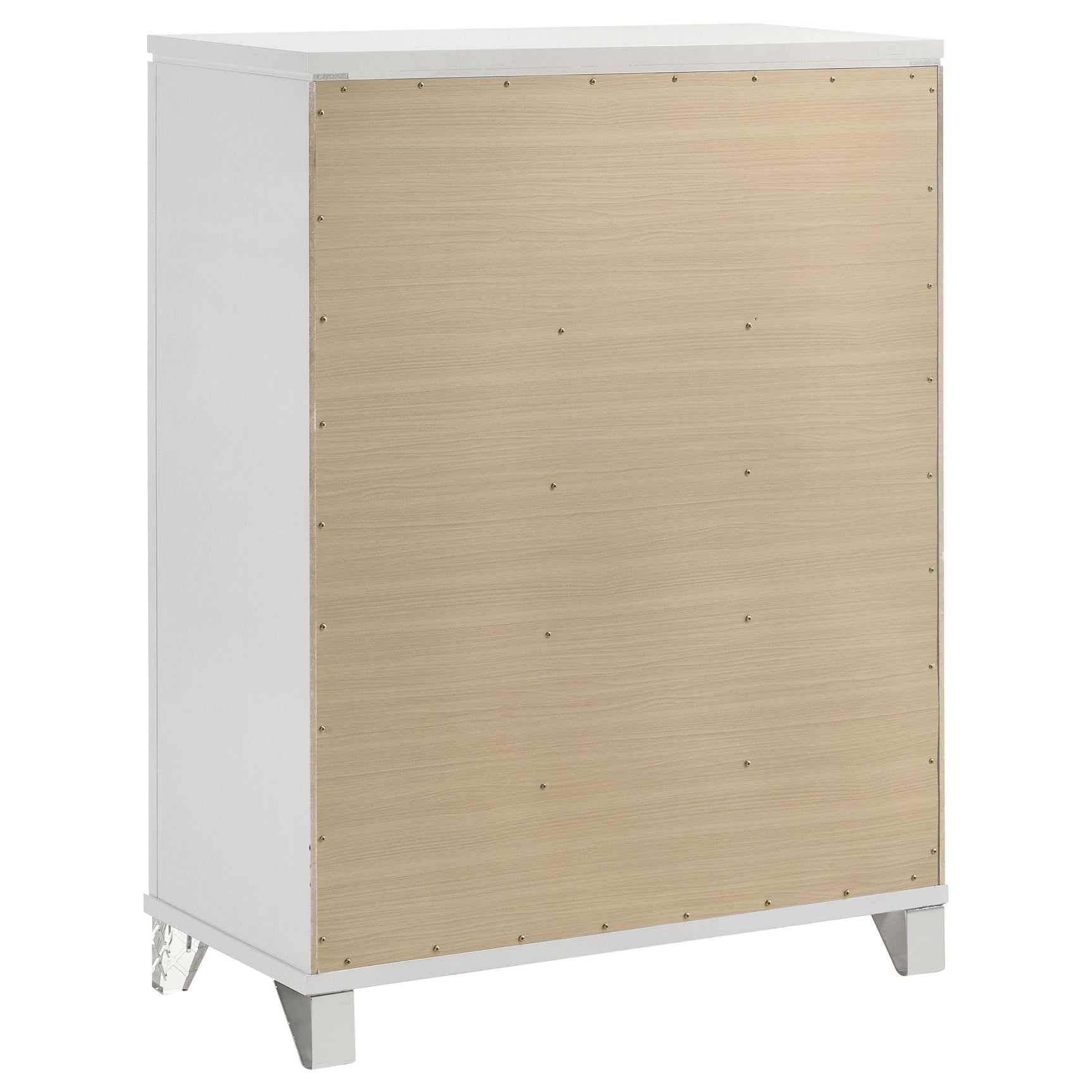 Marmore 5 Drawer Bedroom Chest Of Drawers White