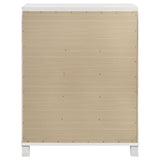 Marmore 5 Drawer Bedroom Chest Of Drawers White