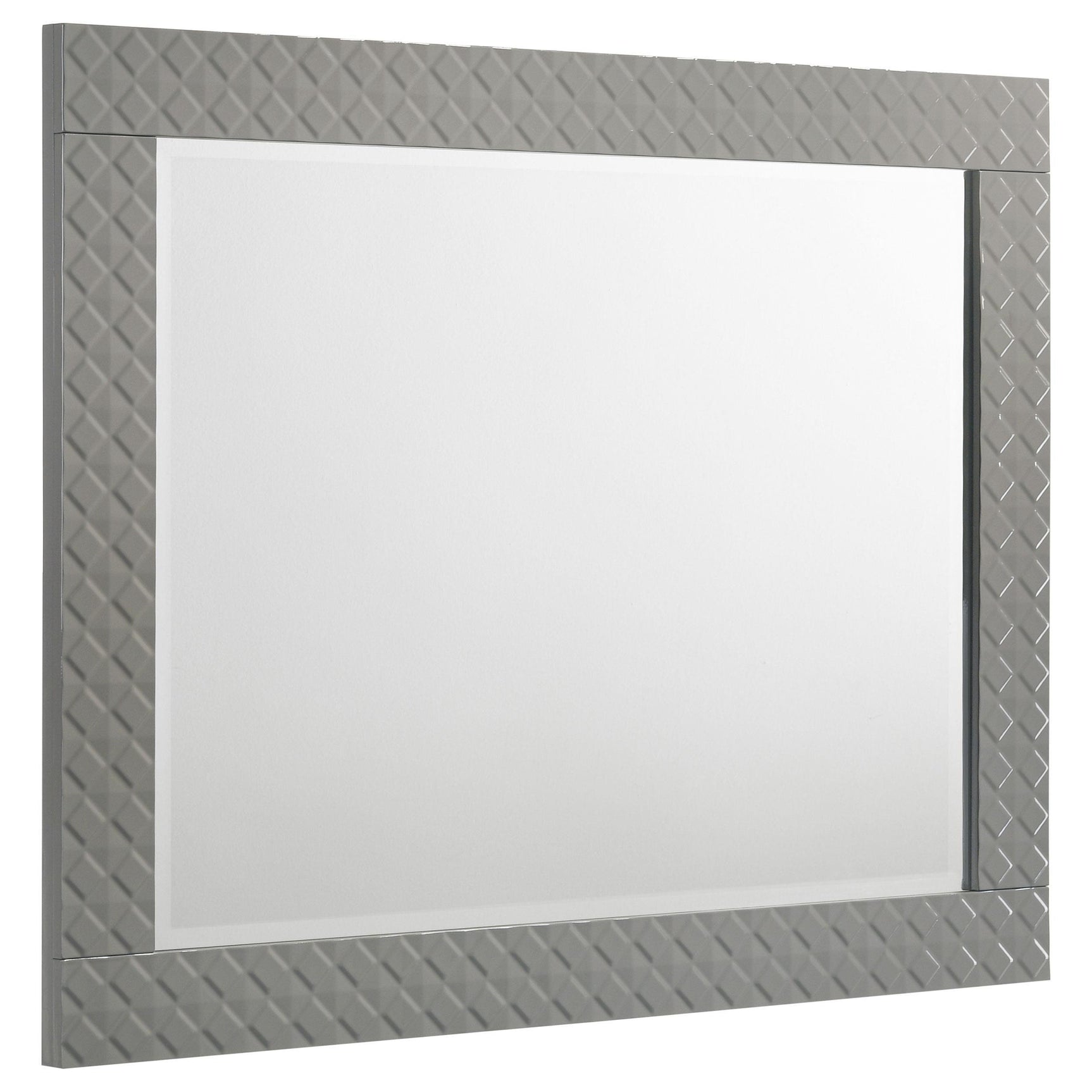 Ives Dresser Mirror Gray High Gloss