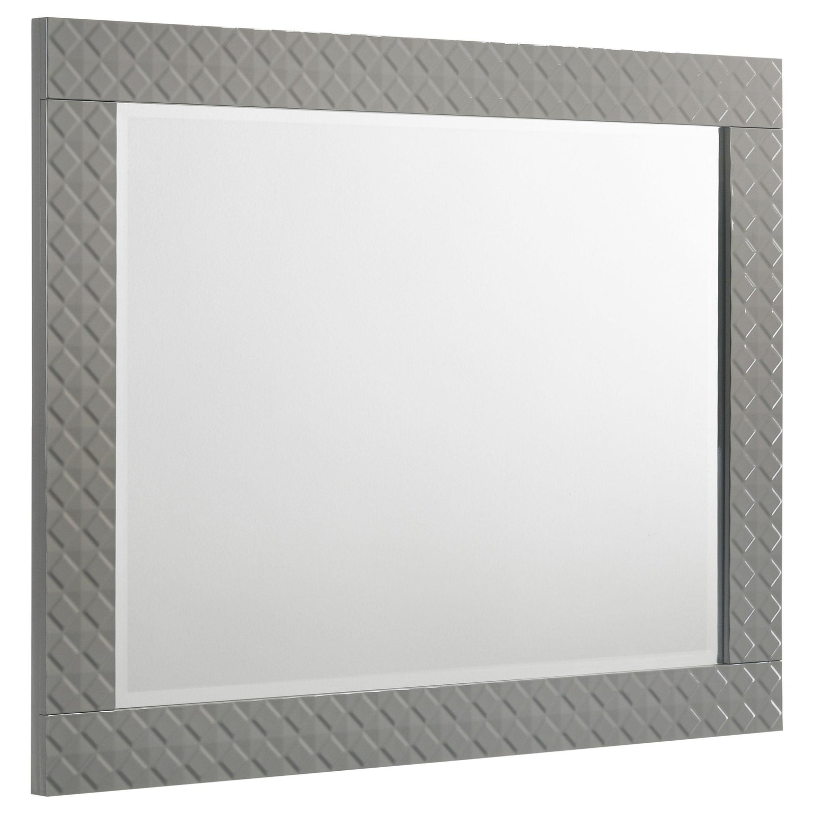 Ives Dresser Mirror Gray High Gloss