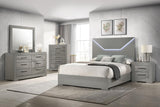 Ives Dresser Mirror Gray High Gloss