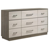 Fenwick 9-drawer Dresser Gray Oak 224983