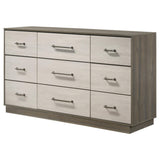Fenwick 9-drawer Dresser Gray Oak 224983