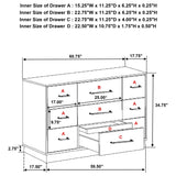 Fenwick 9-drawer Dresser Gray Oak 224983