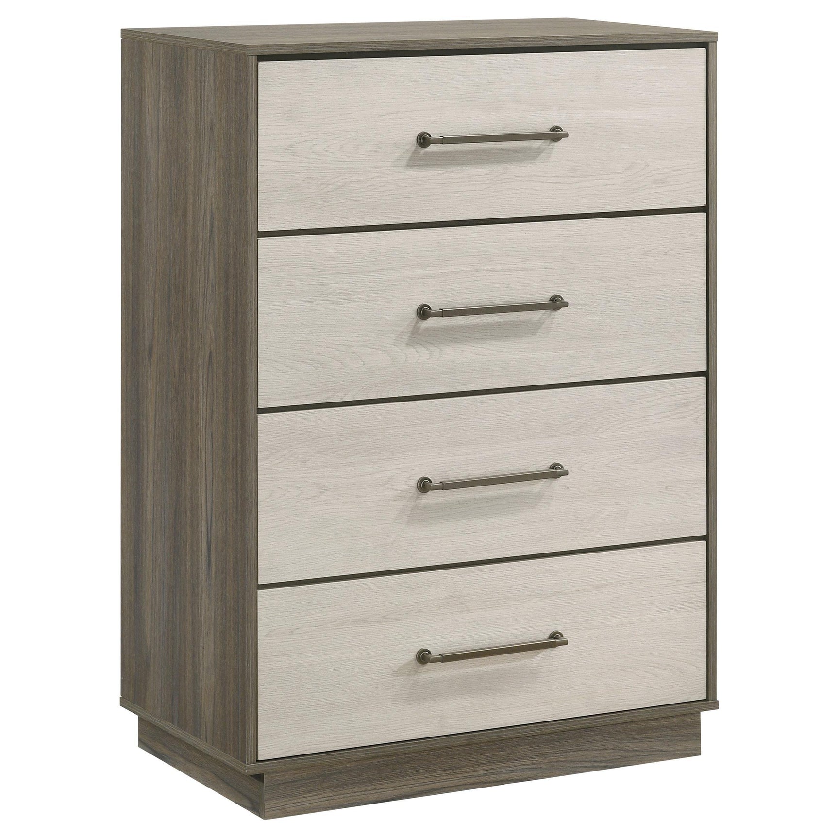 Fenwick 4-drawer Chest of Drawers Gray Oak 224985