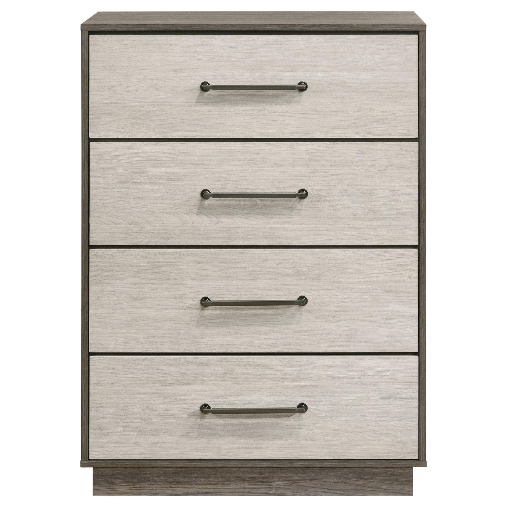 Fenwick 4-drawer Chest of Drawers Gray Oak 224985