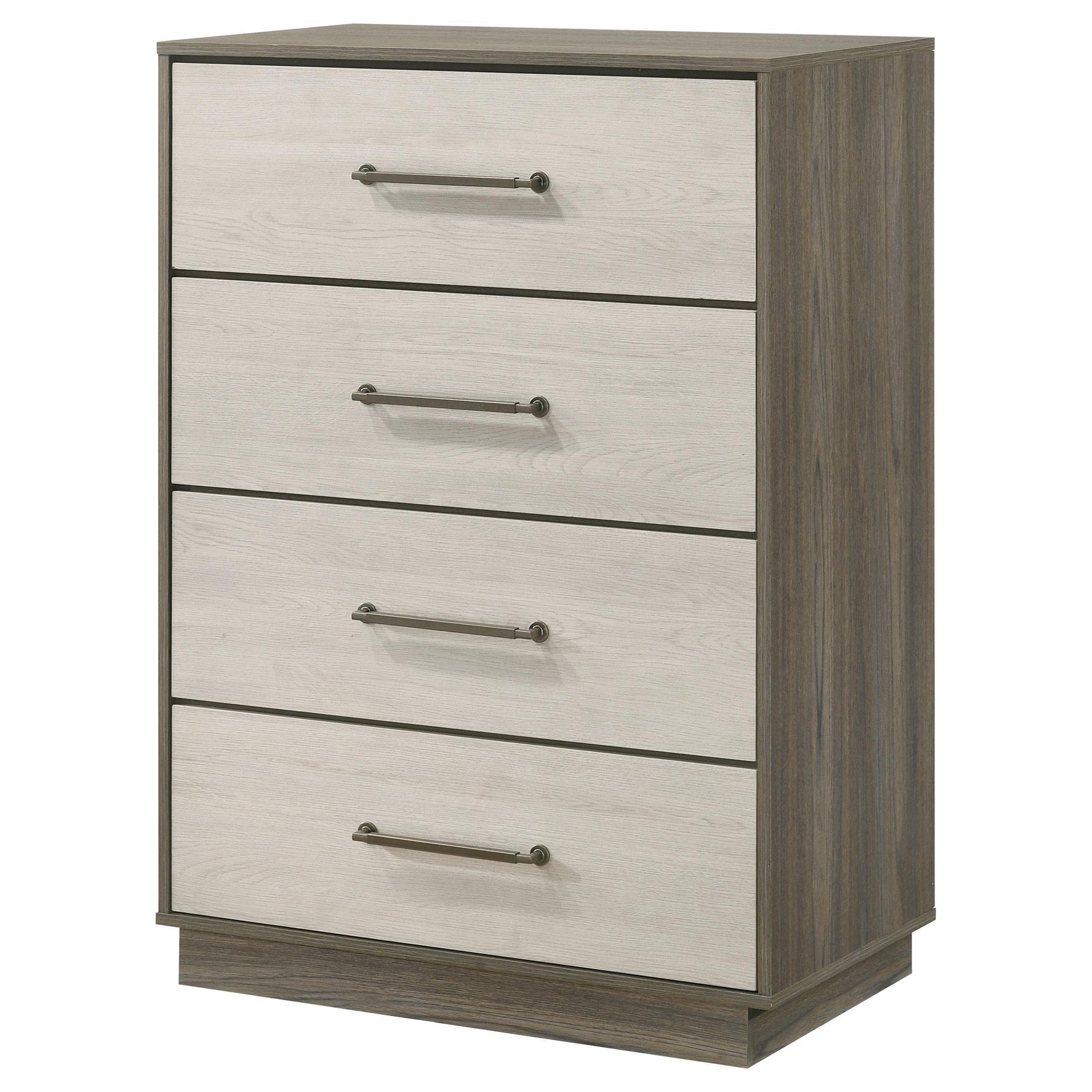Fenwick 4-drawer Chest of Drawers Gray Oak 224985