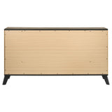 Kaywood 6-drawer Dresser Cabinet Natural Pine
