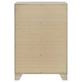 Trenton 4-drawer Bedroom Chest of Drawers Rustic Cream