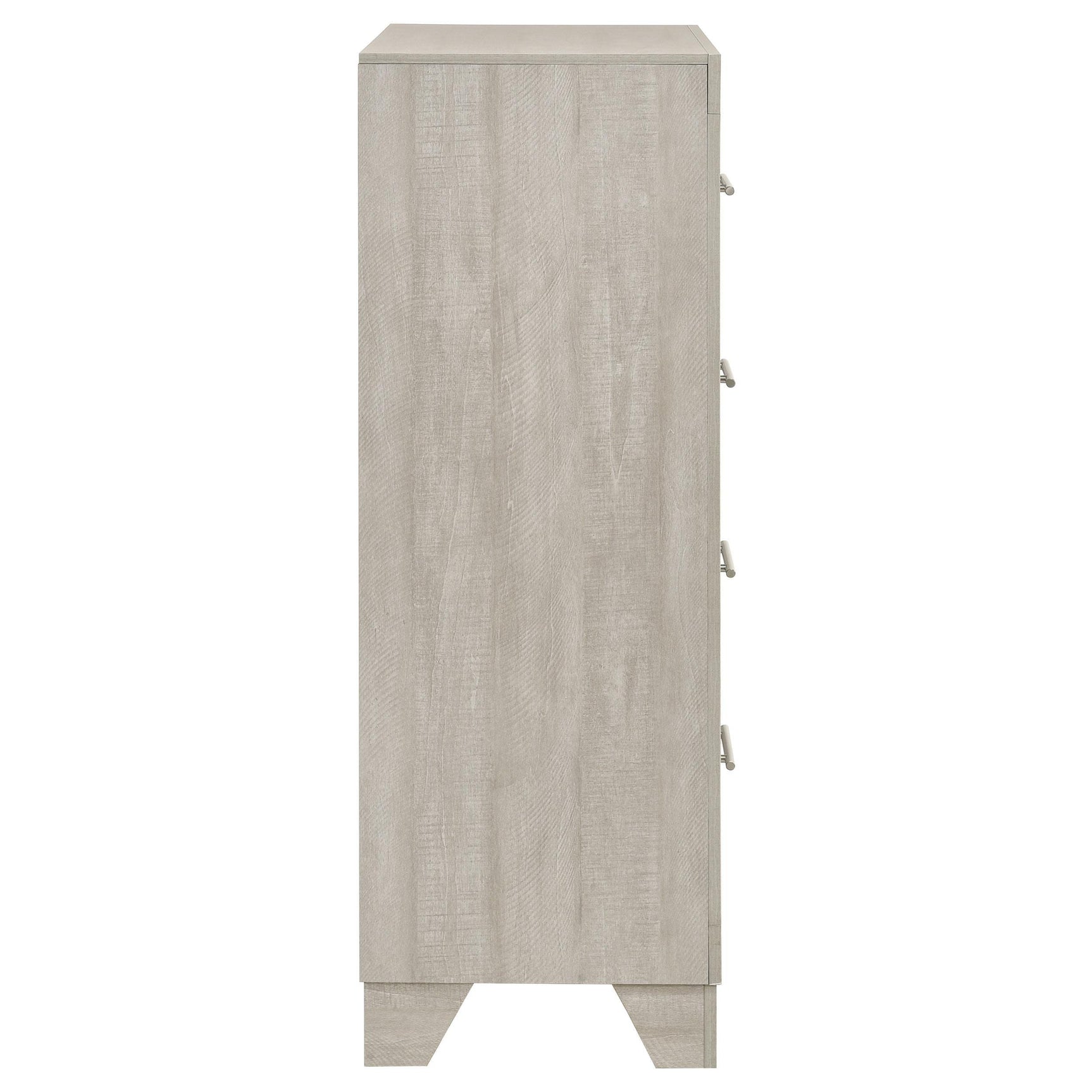 Trenton 4-drawer Bedroom Chest of Drawers Rustic Cream