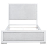 Gracemont 57-inch Queen Panel Bed Grey and White