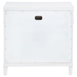 Gracemont 3-drawer Bedroom Nightstand Bedside Table White