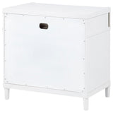 Gracemont 3-drawer Bedroom Nightstand Bedside Table White