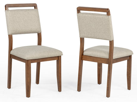 Blanche Brown Round Dining Room Set view 5