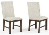 Domingo Brown Rectangular Dining Room Set view 6