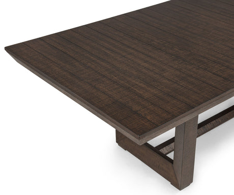 Domingo Brown Rectangular Dining Room Set view 5