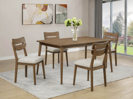 Mills Brown Dining Room Set from Ella Furniture