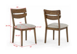 Mills Brown Dining Room Set view 7