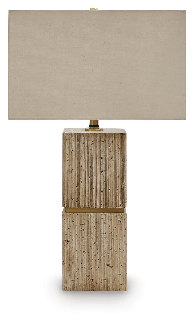 Laddner Beige Table Lamp — front view
