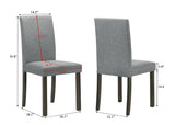 Melshire Brown Gray Rectangular Dining Room Set