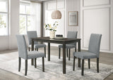 Melshire Brown Gray Rectangular Dining Room Set