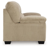 SimpleJoy Sand Chenille,Velvet Loveseat
