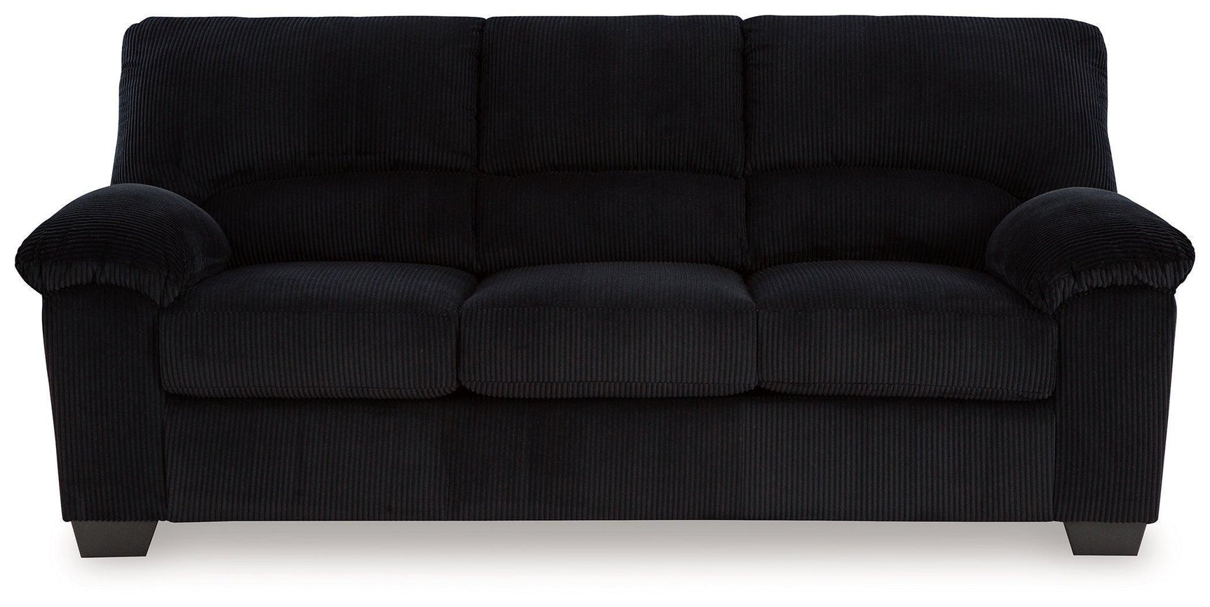 SimpleJoy Onyx Chenille,Velvet Sofa