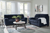 SimpleJoy Navy Sofa and Loveseat