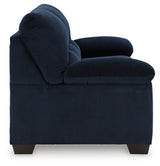 SimpleJoy Navy Chenille,Velvet Sofa