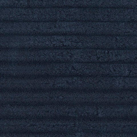 SimpleJoy Navy Chenille,Velvet Oversized Accent Ottoman finish detail